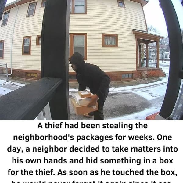 Caught Red-Handed: Wait Till You See What Befalls This Package Thief