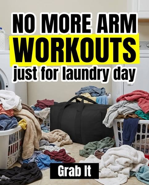 No More Laundry Day Arm Workouts