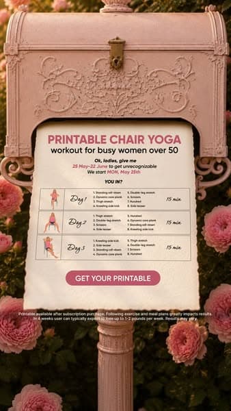 Start Chair Yoga routine