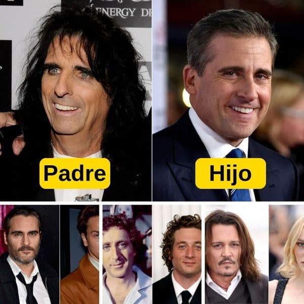 Más de 35 papás famosos que han transmitido su buen aspecto