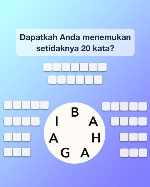 Permainan kata paling menenangkan