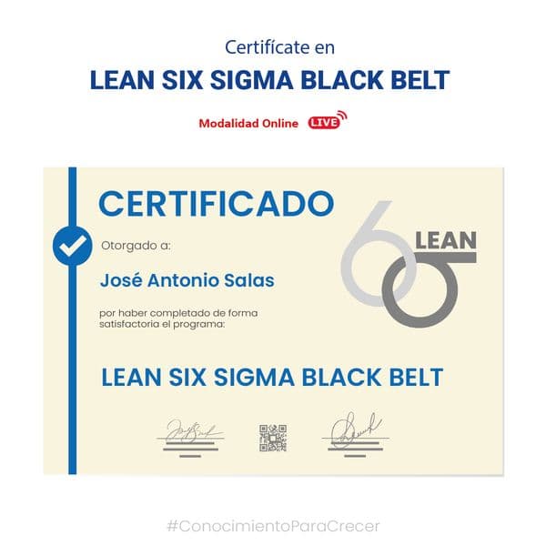 ¡Certificación Oficial!