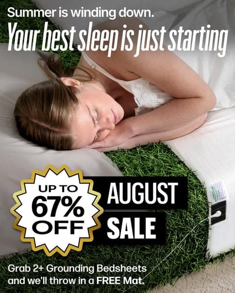 LIMITED TIME 67% OFF GROUNDING SHEETS