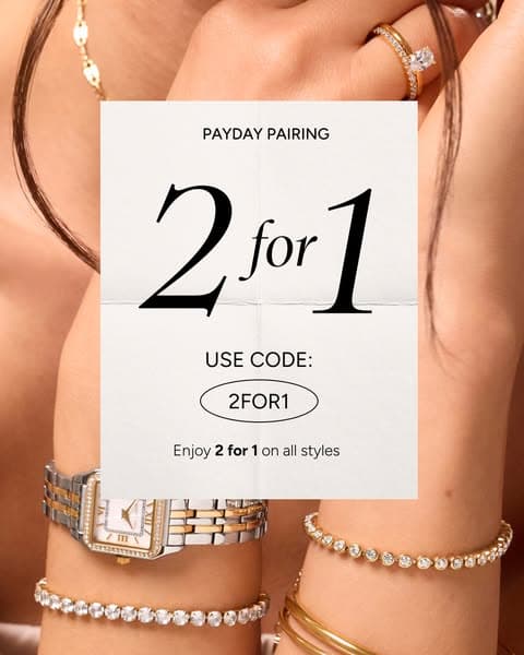 PAY DAY 2 FOR 1 | CODE: 2FOR1