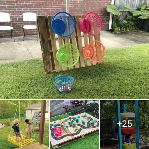 35+ Inexpensive And Fun DIY Backyard Play Areas The Kids Will Love