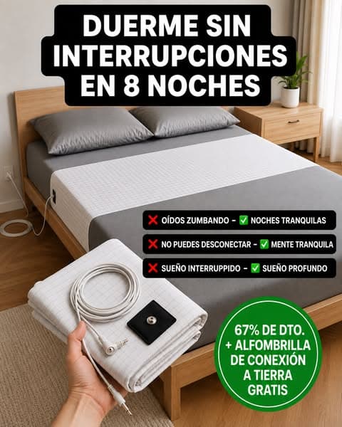 ¡Conéctate a la Tierra mientras duermes!