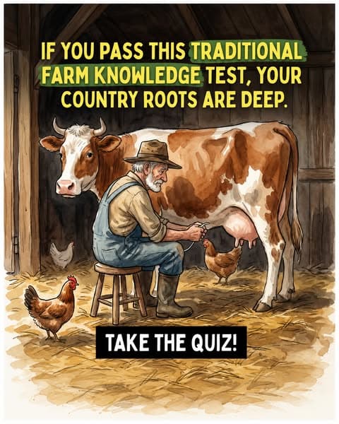 Think You Still Remember These Classic Old Farm Tools? π