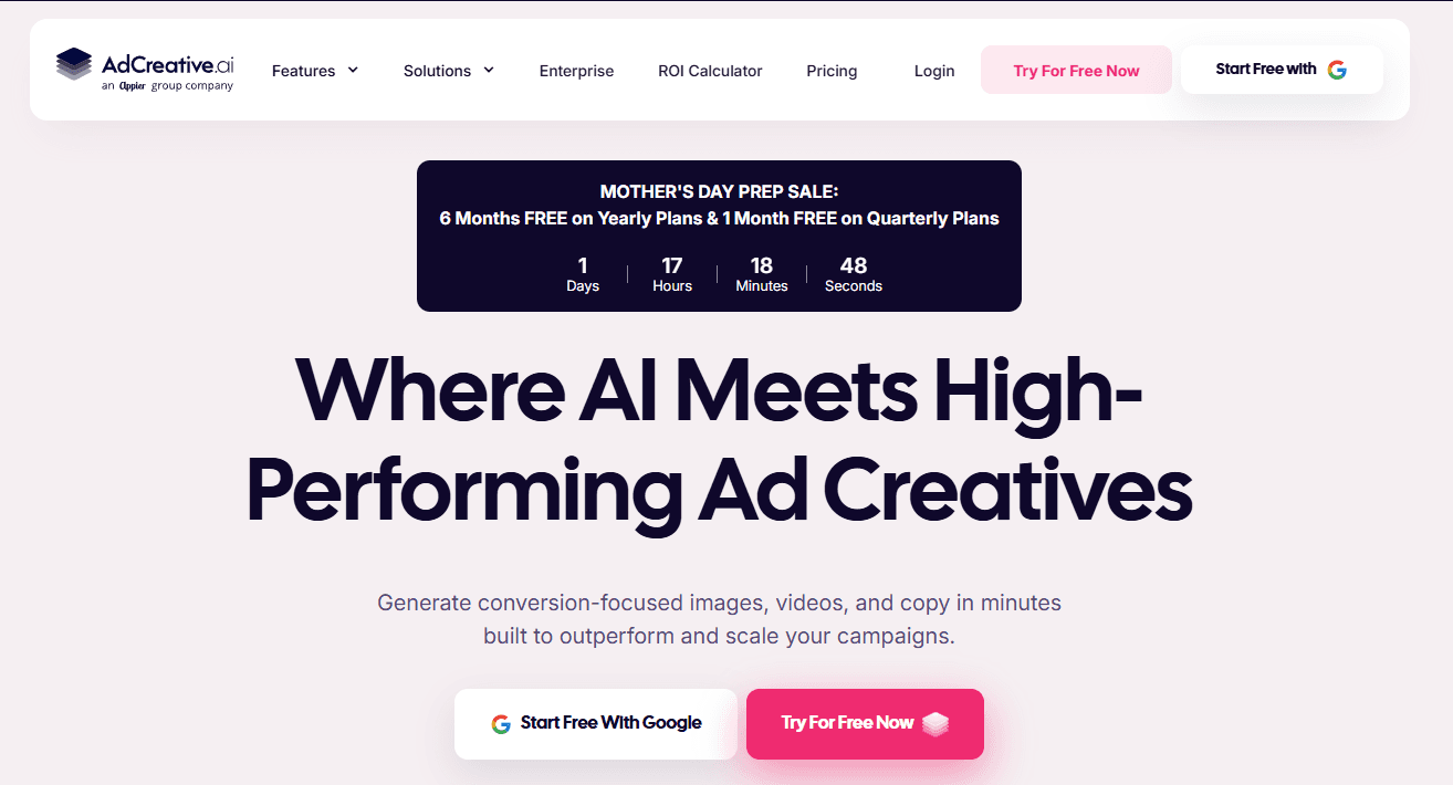 AdCreative for  high-volume static creative generation