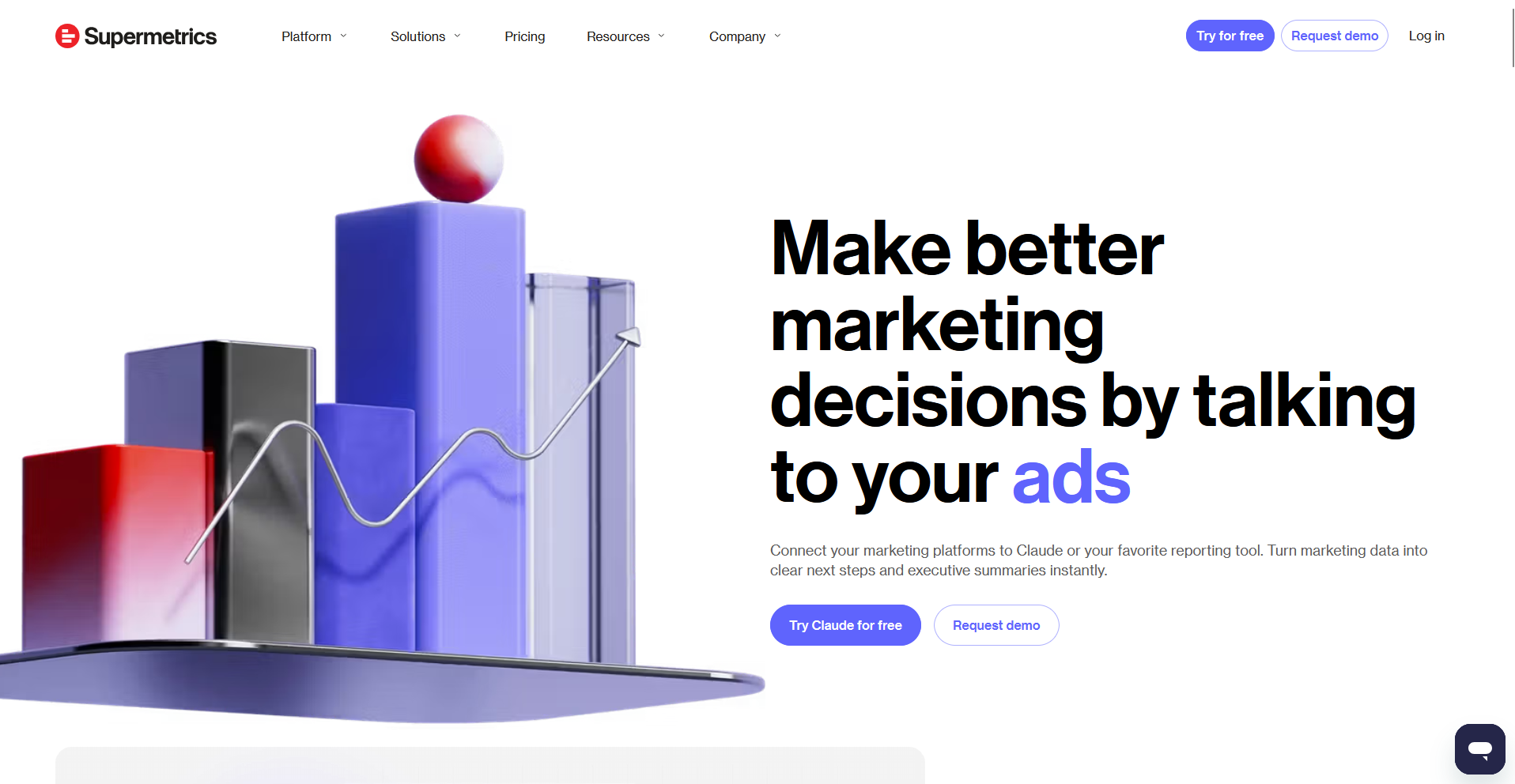 Supermetrics homepage