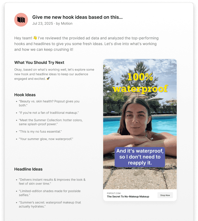 Raya creative intelligence