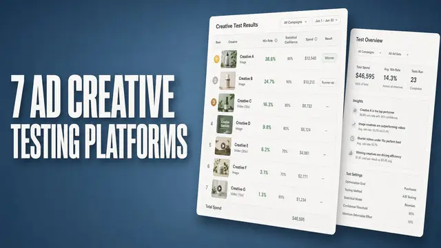 7 Best Ad Creative Testing Platforms for Media Buyers (2026)
