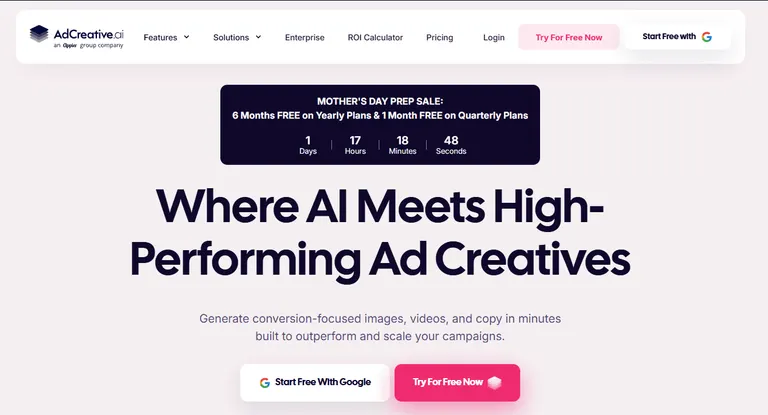 AdCreative for  high-volume static creative generation