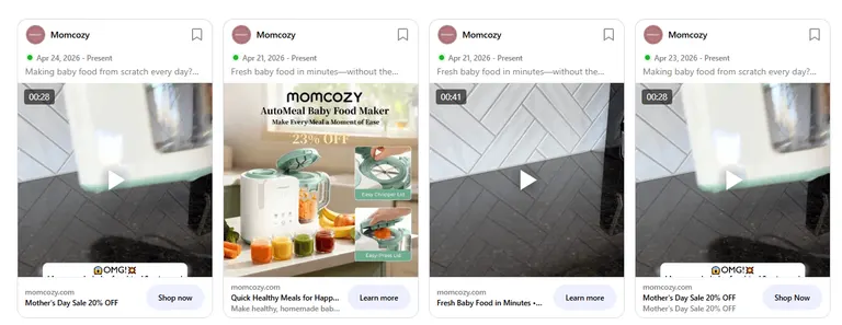 Meta ads examples