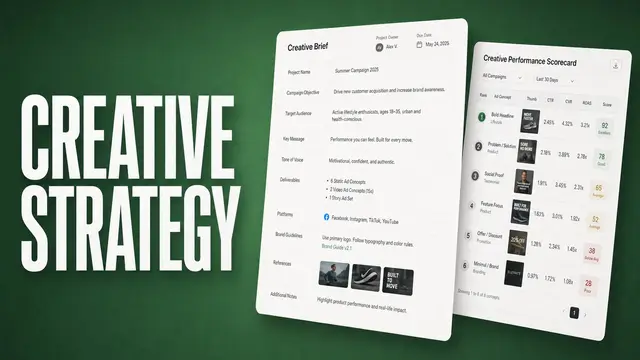 Creative Strategy: What It Is and How to Build One in 2026
