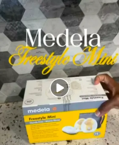 Medela unboxing ad.