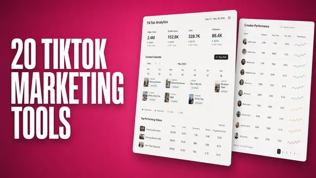 20 Best TikTok Marketing Tools I Tested and Compared for 2026